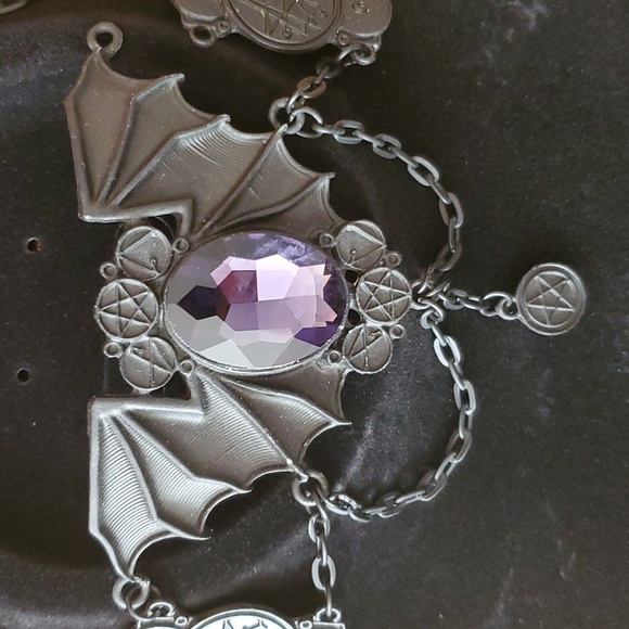 *NWT* Restyle's Purple Posession Bat Choker - Picture 4 of 16